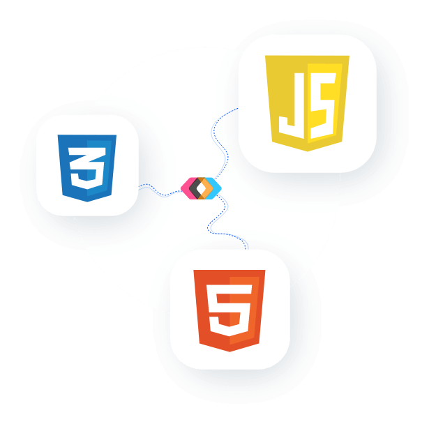 html css javascript logo