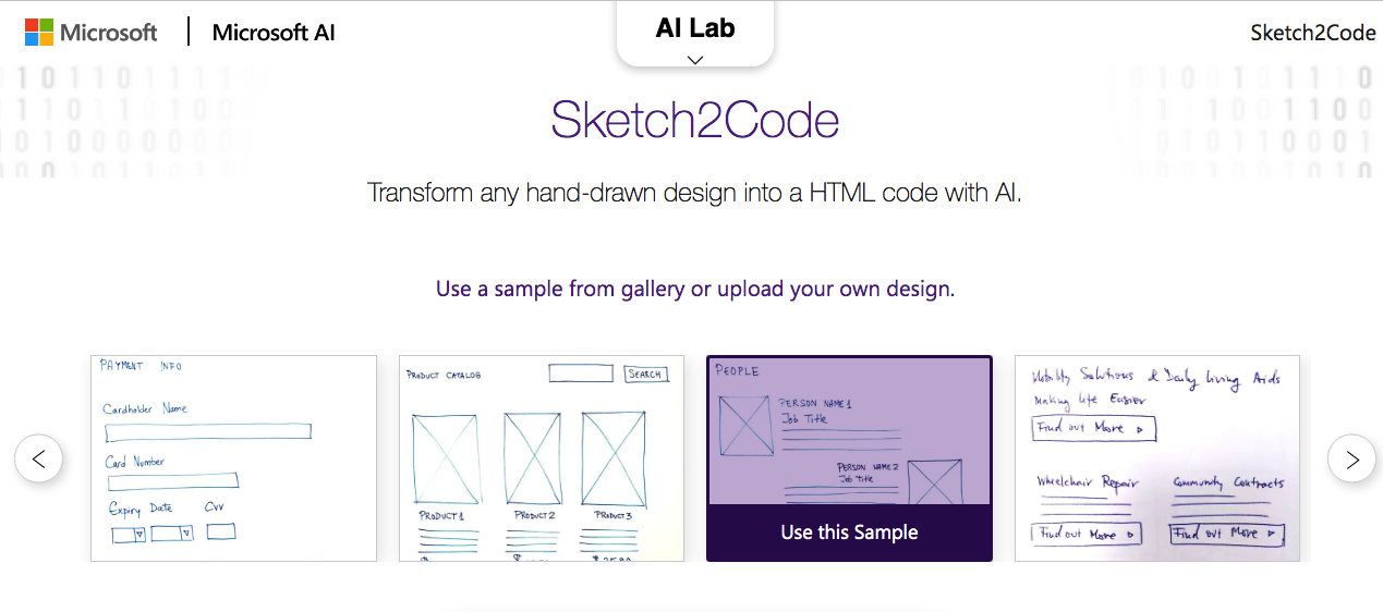 Using Sketch2Code to Convert Drawings to HTML | Upwork
