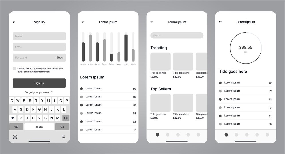 how to use a wireframe