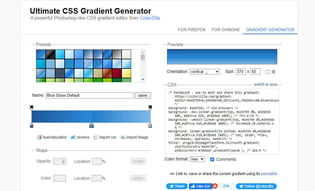 Css generator