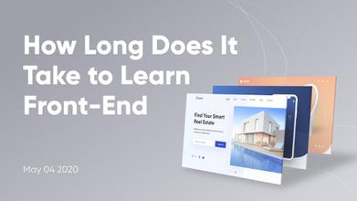 How Long Does it Take to Learn Front-End | Convert Image to HTML