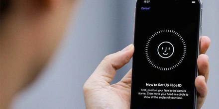 Mobile phones with face ID
